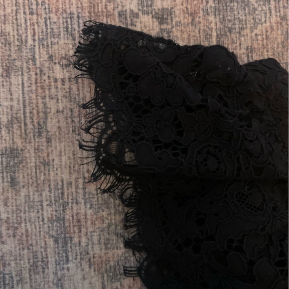 Bardot Malia Black Lace Jumpsuit size Small - Picture 6 of 7